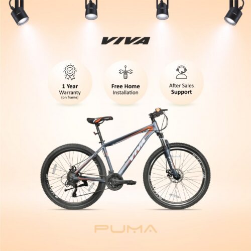 Viva Puma Multispeed Mountain Bike for Adults (29T)
