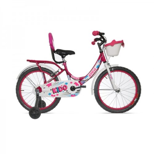 Viva Kido 20T Kids Cycle with Training Wheels & Basket